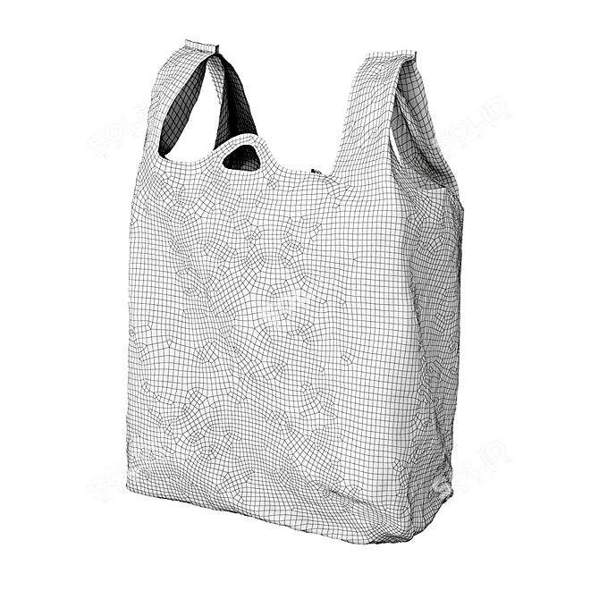  Versatile Mesh-enabled Plastic Bag 3D model image 4