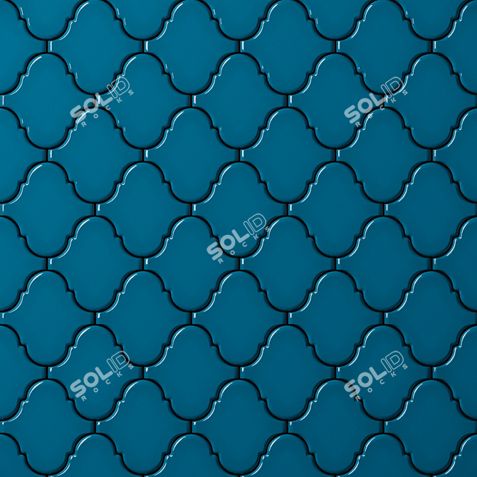 Alhambra Ceramic Wall Tiles 3D model image 2