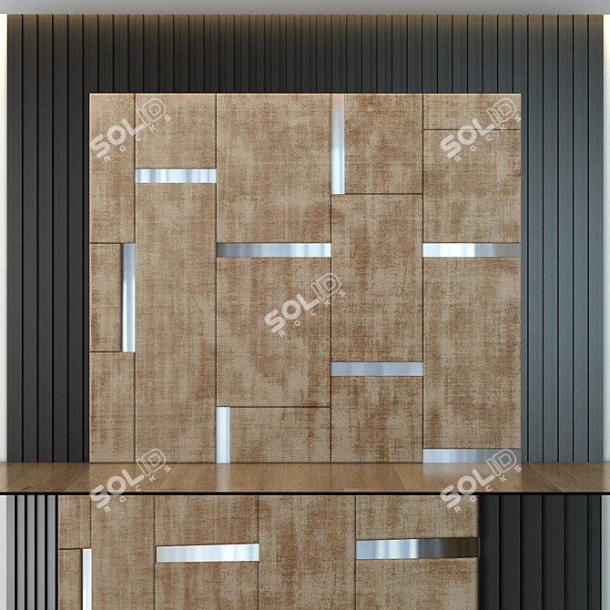 Elegant Delight Panel Set 3D model image 1