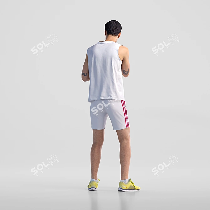 Ivan_1325: High-detail 3D Character Model 3D model image 2