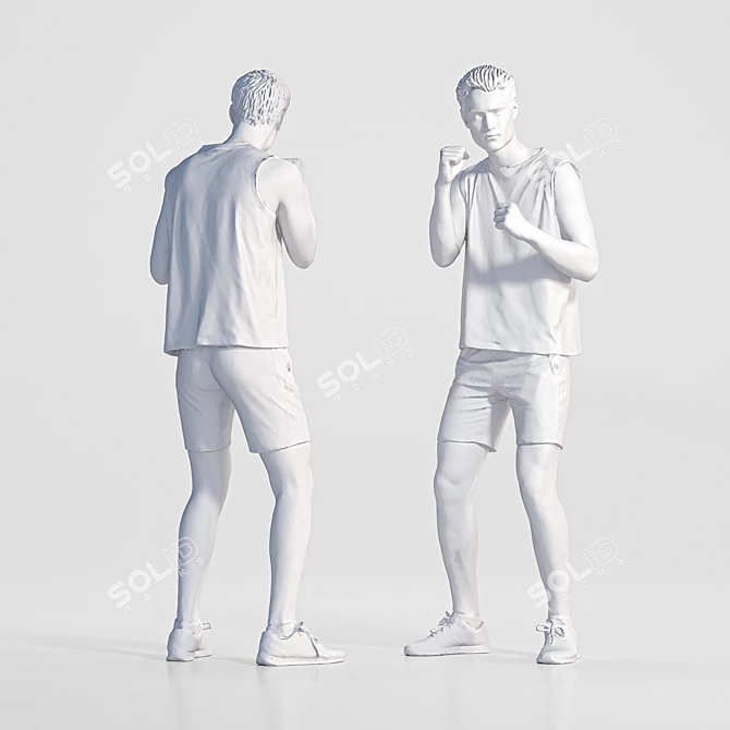 Ivan_1325: High-detail 3D Character Model 3D model image 3