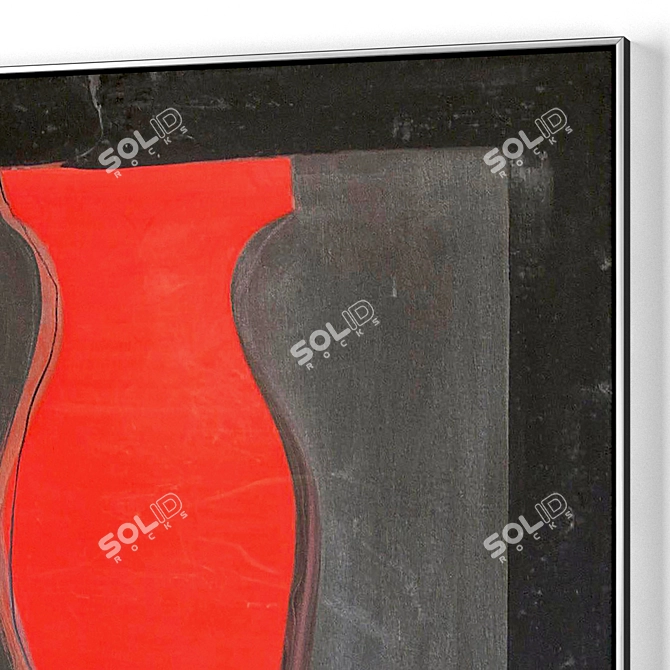 Modern Frame Painting Collection 3D model image 2