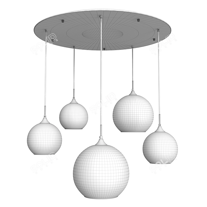Modern Pendant Light by Maytoni 3D model image 3