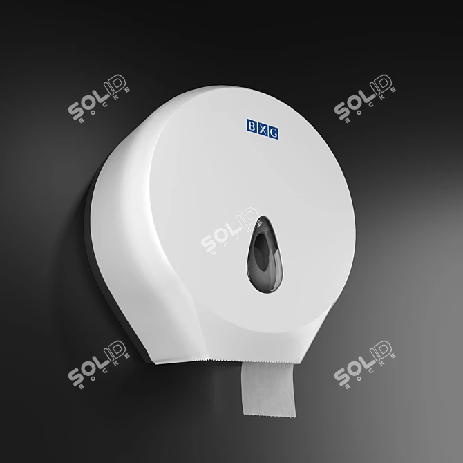 BXG-PD-8002 Restroom Paper Dispenser 3D model image 1