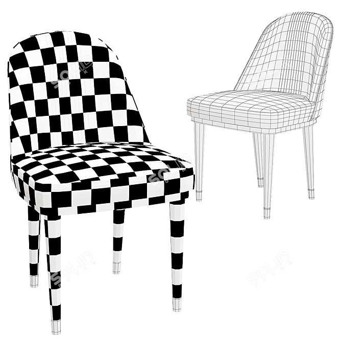 Elegant Cocoon by Cipriani Homood 3D model image 2