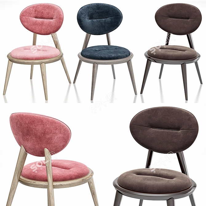 Volpi Contemporary Upholstered Furniture 3D model image 1