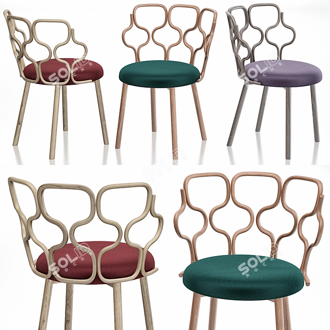 Wooden Elegance: Very Wood GERLA 3D model image 1