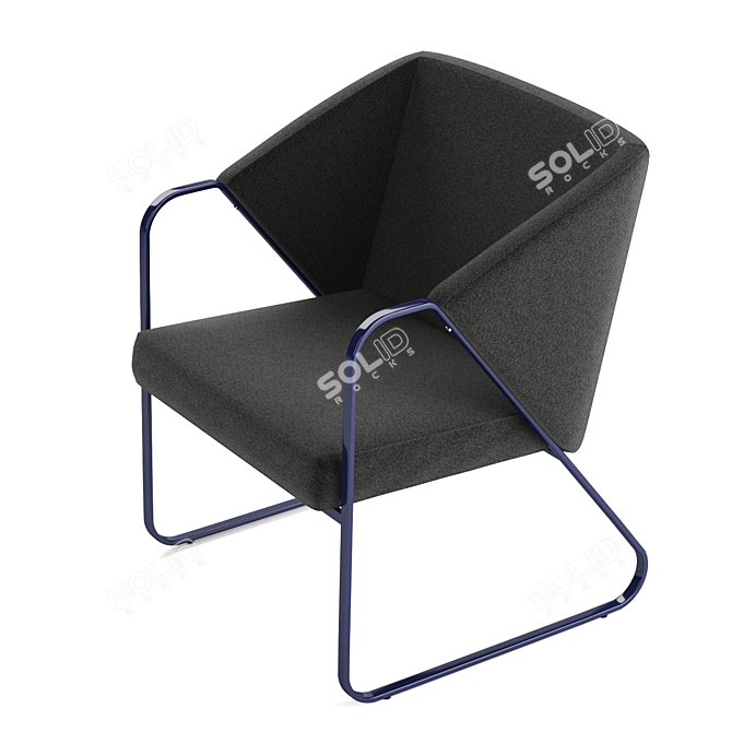 Modern LYFT Lounge Chair: Sleek Design, Superior Comfort 3D model image 4