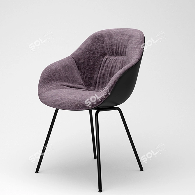 Soft-Duo Chair: Polys: 95 466, V-Ray Render, 3Ds Max 2015 & FBX Formats 3D model image 5