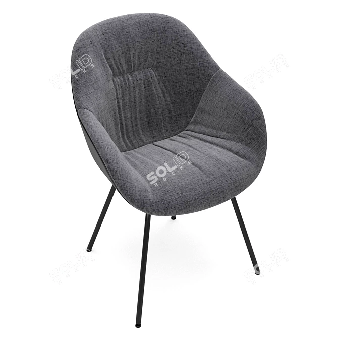 Soft-Duo Chair: Polys: 95 466, V-Ray Render, 3Ds Max 2015 & FBX Formats 3D model image 9