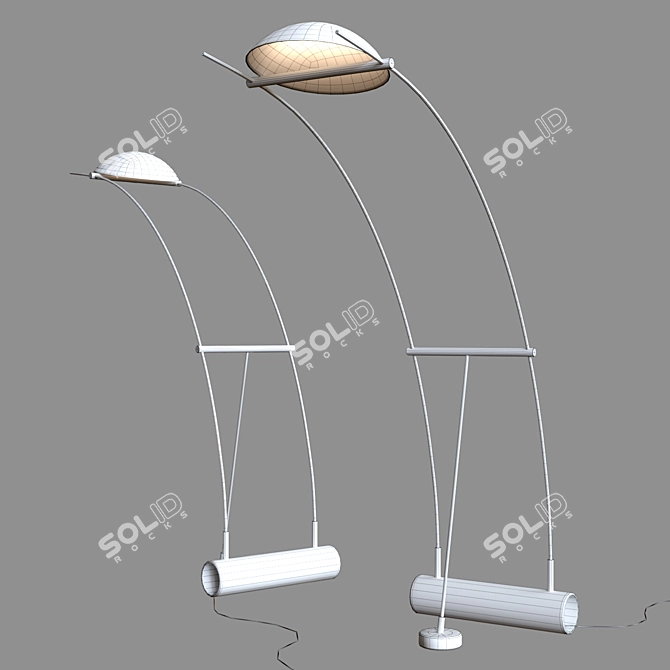 Modern Light Set by Tomas Alonso 3D model image 5