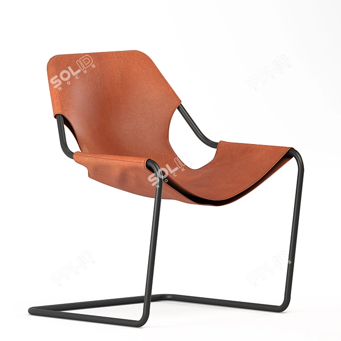 Modern Leather Paulistano Armchair 

Sleek Paulistano Leather Armchair 

Contemporary Leather Paulistano Chair 

 3D model image 1