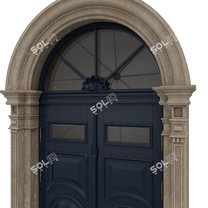 Classic 3D Max Door 3D model image 2