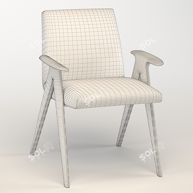 Libera: Fluid Elegance for Unmatched Comfort 3D model image 3