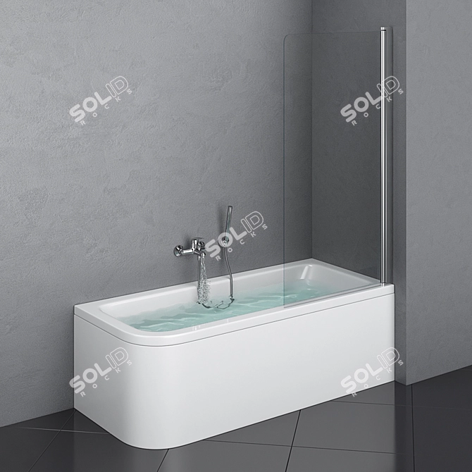 Luxury Bath Set - Concept, Active, Bahama 3D model image 3