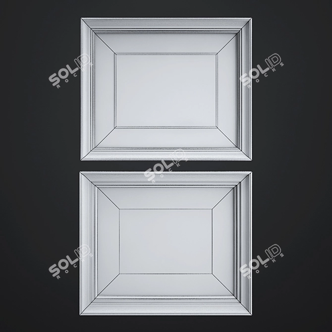 Modern Classic Frame 3D model image 4