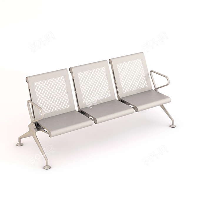 ToughSteel Seating: Strong Boy 3D model image 1
