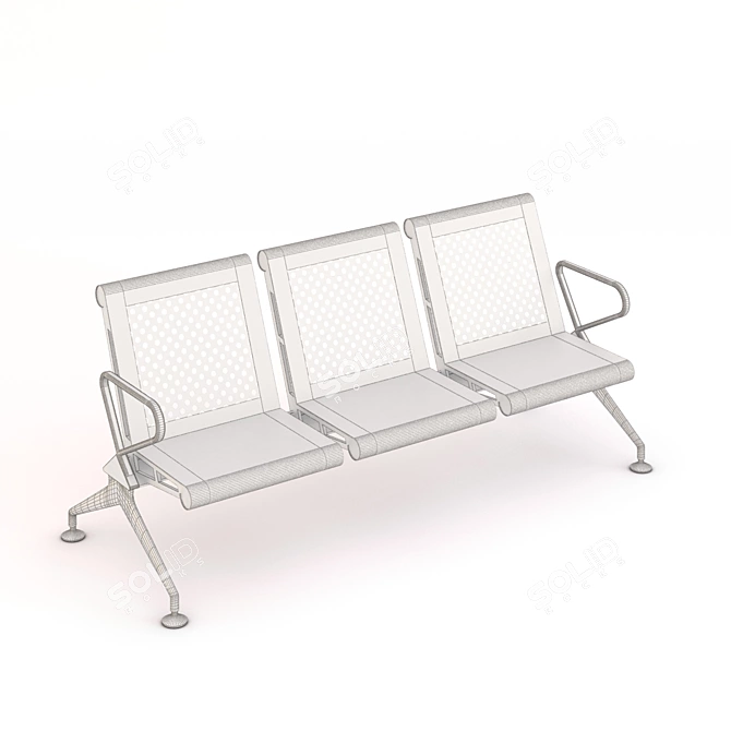 ToughSteel Seating: Strong Boy 3D model image 4