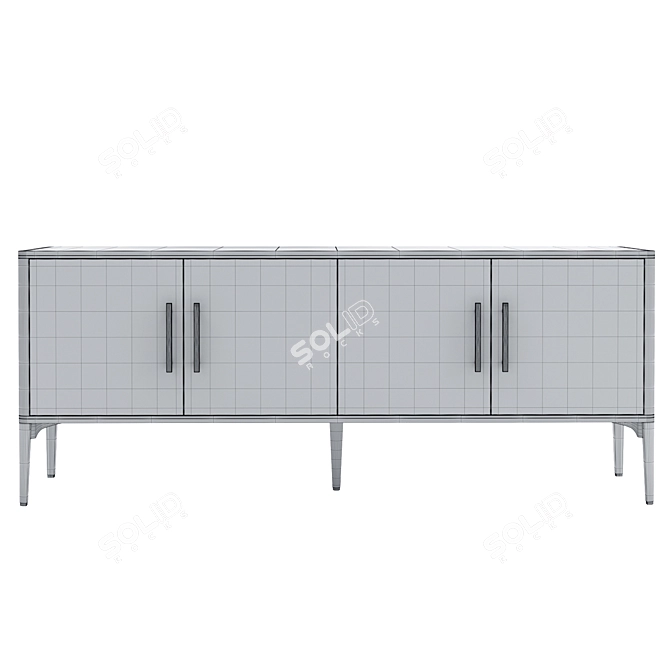 Elegant Enza Raum Sideboard - Sleek Design & Ample Storage 3D model image 7