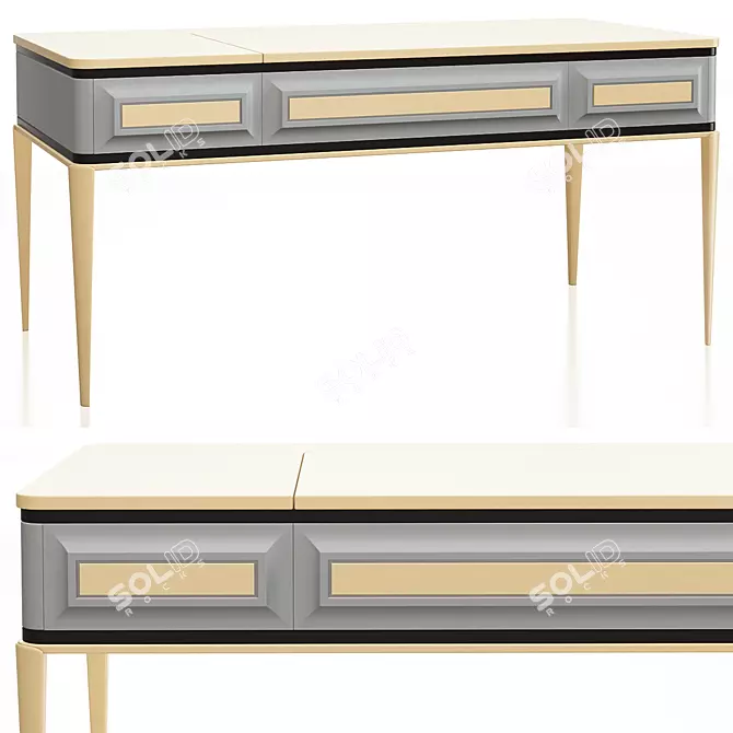  Luxurious Cipriani Homood Blue Moon Vanity 3D model image 1