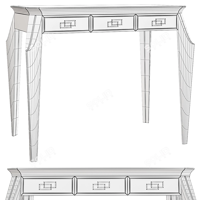 Elegant Vanity Set: Ceppi Style 3D model image 2