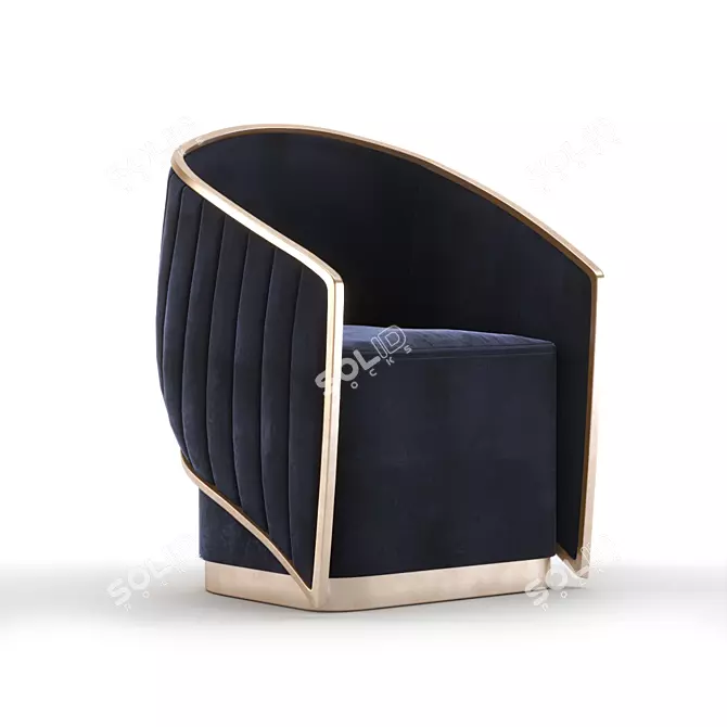 Comfort Plus Arm Chair 3D model image 1