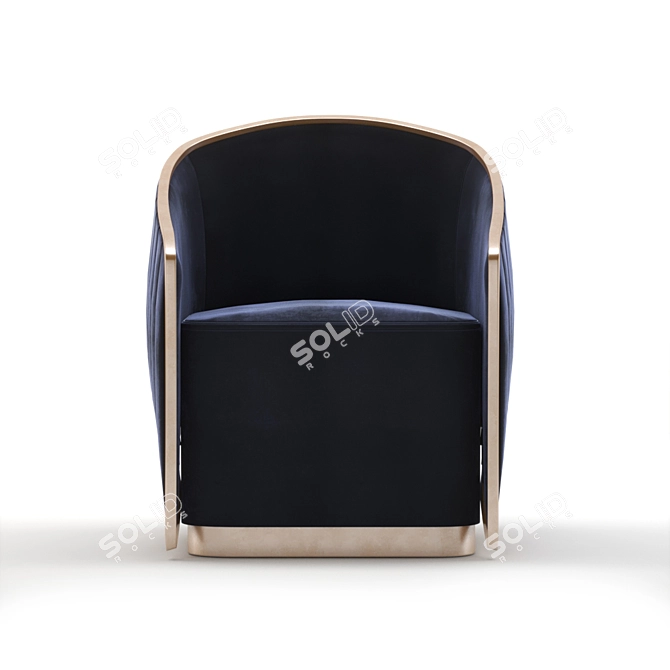 Comfort Plus Arm Chair 3D model image 2