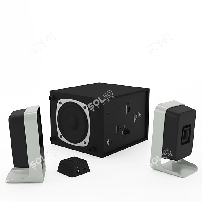 Immersive Sound Experience - Logitech LS-21 3D model image 4