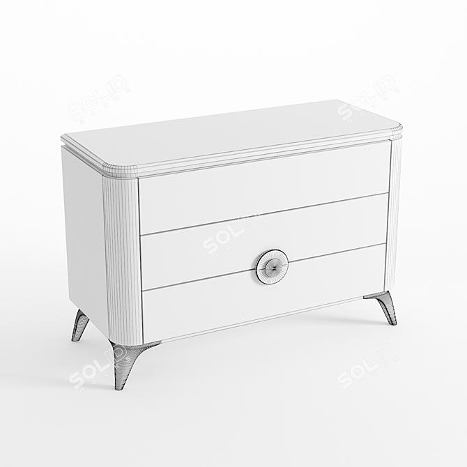 Modern Chest Luna - Color Lori 3D model image 2