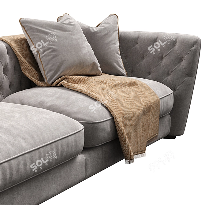 Luxury Furman Royce Sofa 3D model image 4