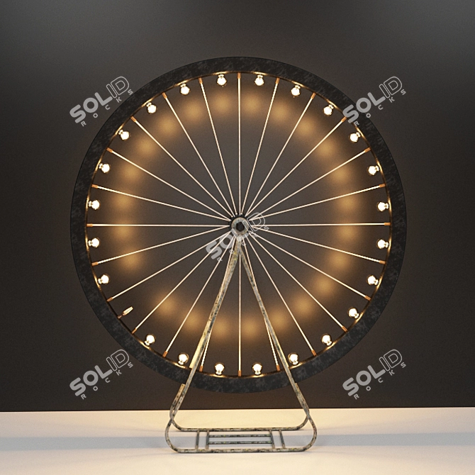 2016 Wheel Design: Max, FBX, 3DS 3D model image 2