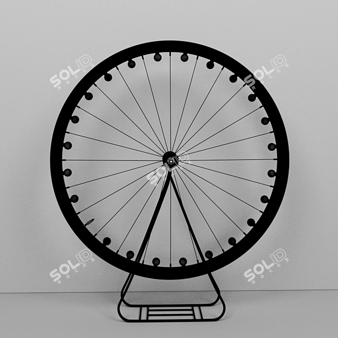 2016 Wheel Design: Max, FBX, 3DS 3D model image 3