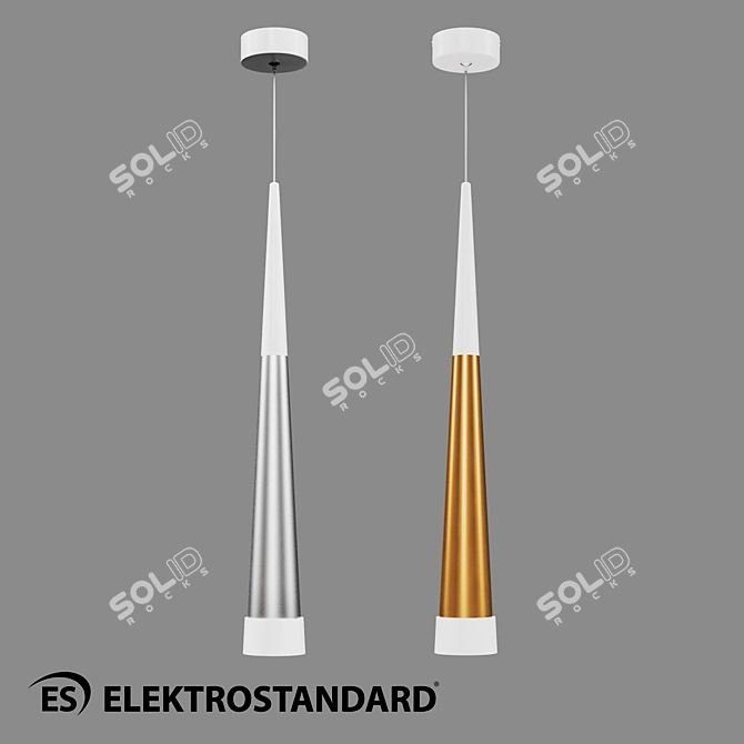 Modern LED Pendant Light: OM Pendant DLR038 3D model image 1