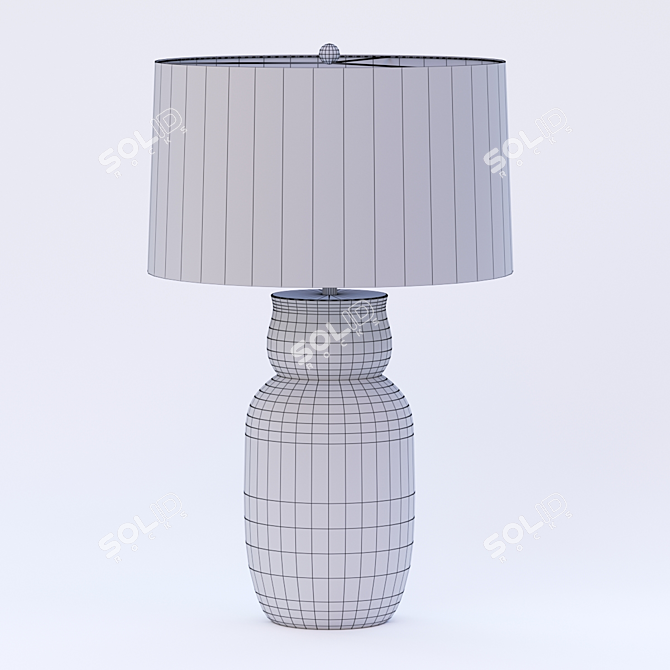 Sophisticated Ansley Table Lamp 3D model image 3