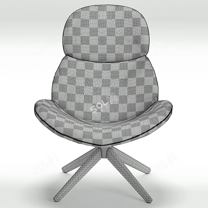 Natuzzi Conca - Stylish and Comfortable 3D model image 3