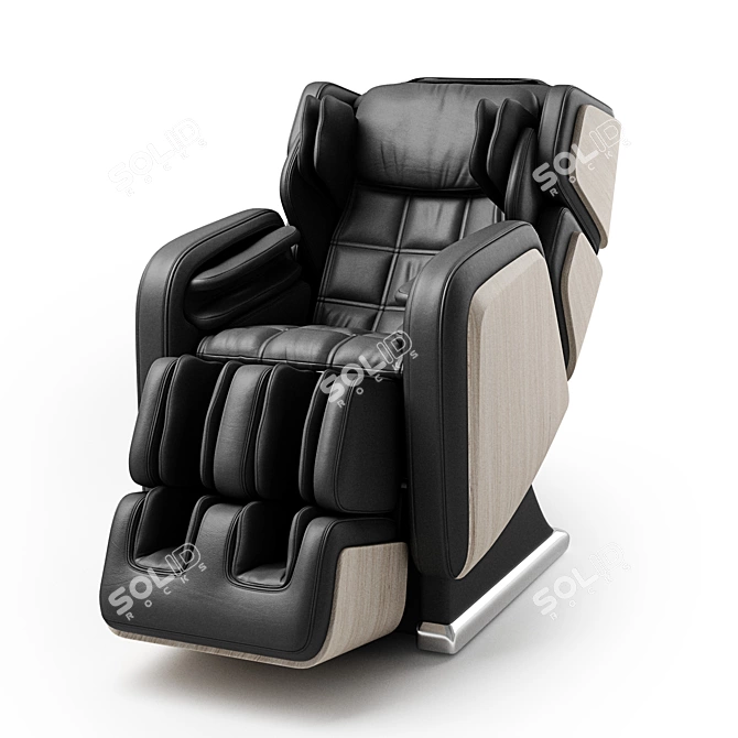 Ultimate Relaxation at Home: OHCO R6 JetBlack 3D model image 1