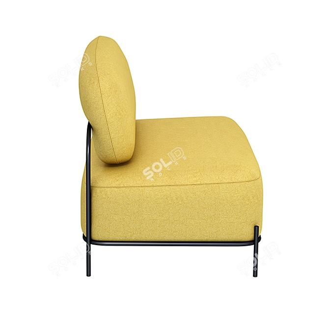 Modern Pawai Sofa: Stylish Comfort 3D model image 2