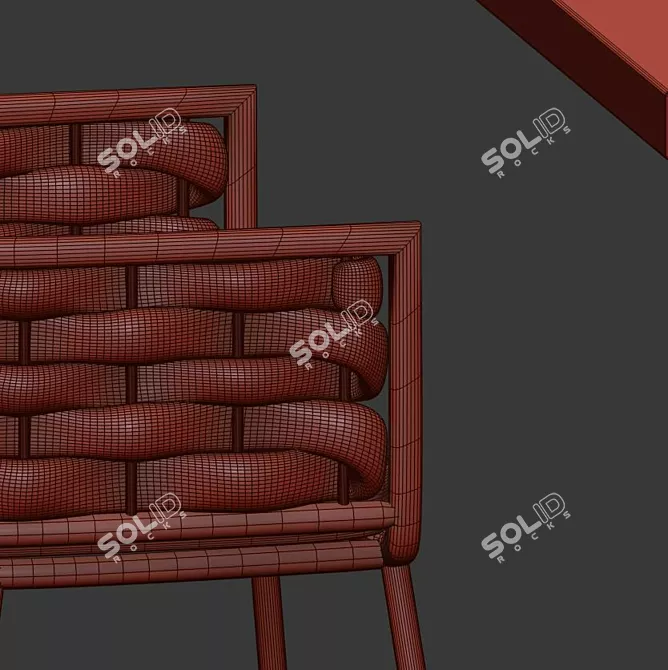 4union Dining Set: Elegant and Functional 3D model image 3