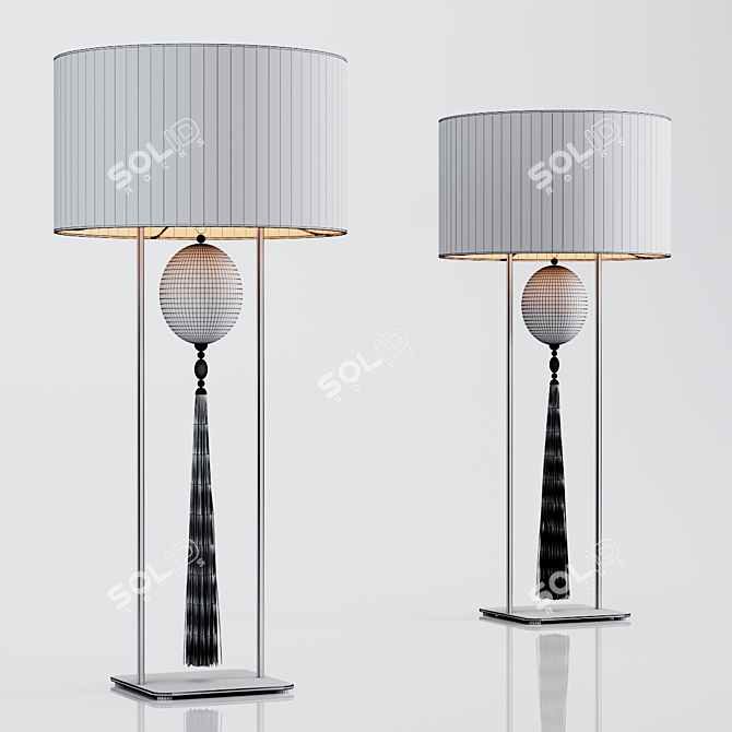 Lux Accra Table Lamps 3D model image 4