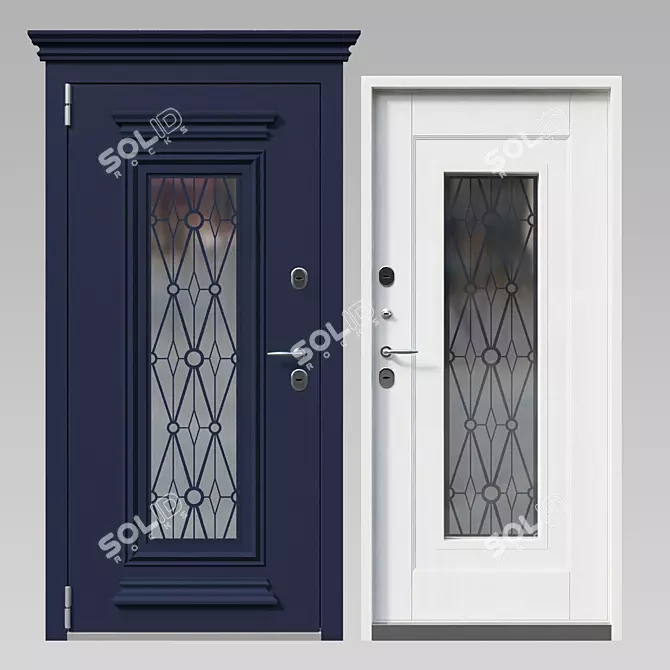 OM Termoplus: High-Quality Doors with Advanced Technology 3D model image 1