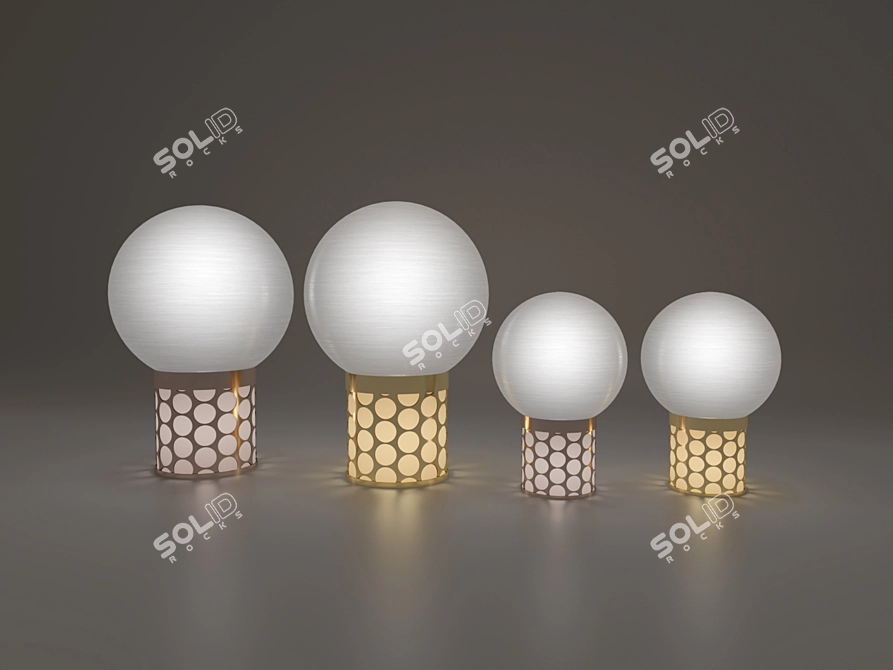 Elegant Atmosfera Table Lamp 3D model image 2
