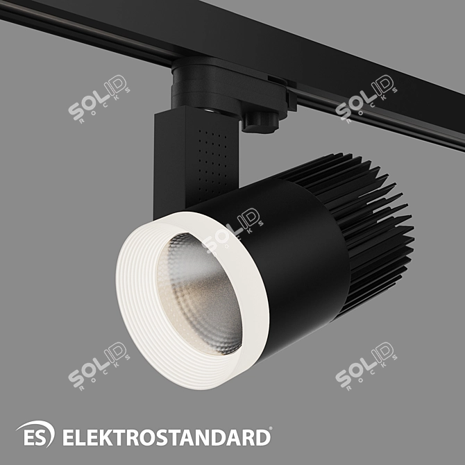 OM Track LED Light Accord - Black 3D model image 1