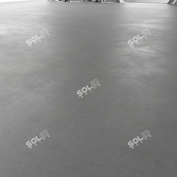 Seamless Concrete Floor Texture 3D model image 3