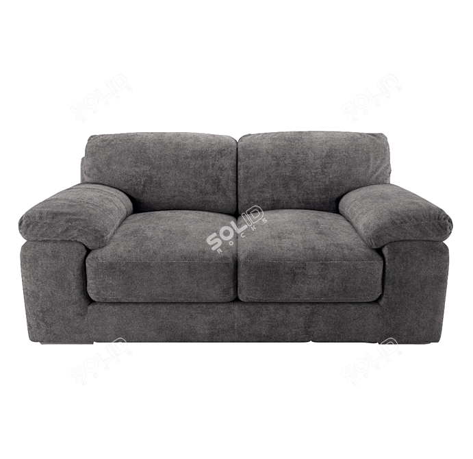 Modern Madrid Sofa 3D model image 2