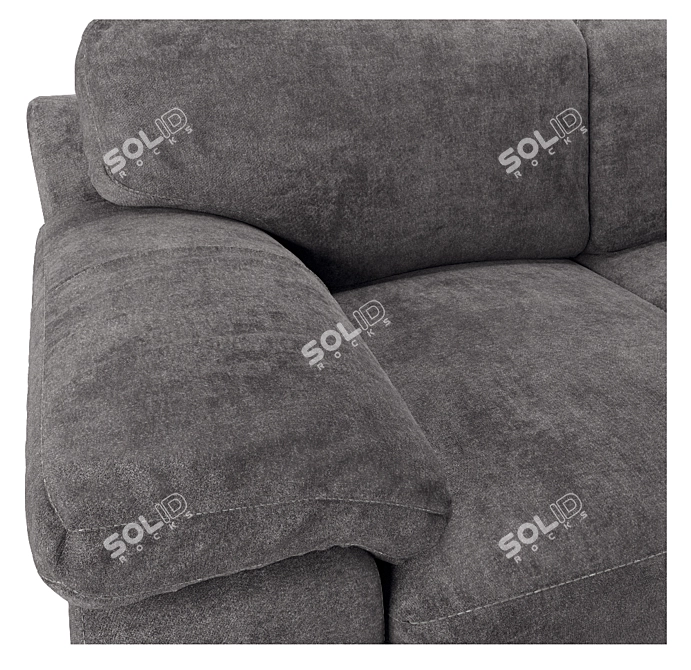 Modern Madrid Sofa 3D model image 3