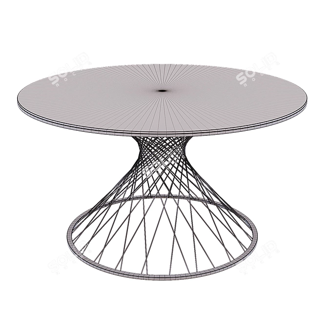 Heleman Metal Coffee Table 3D model image 2