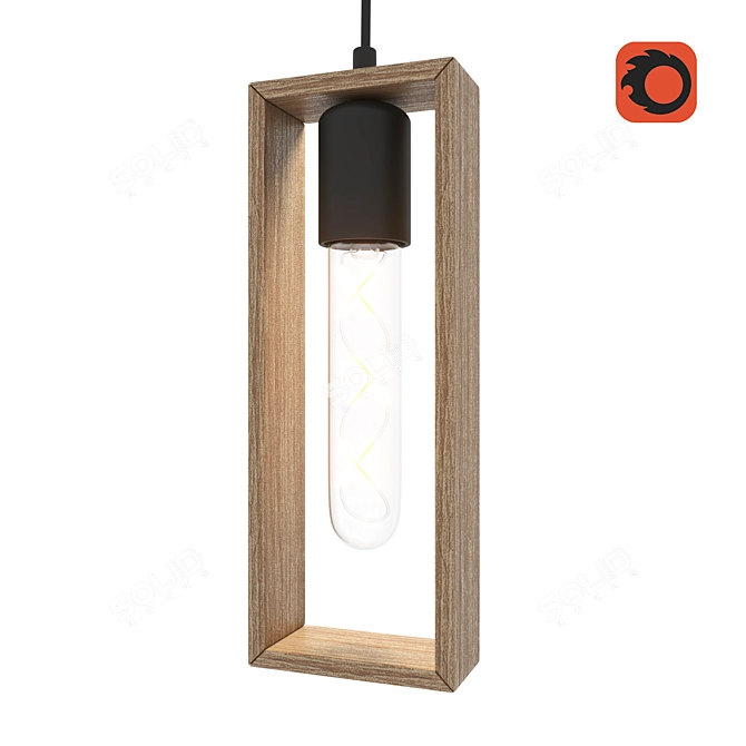 Eglo Littleton Pendant Light 3D model image 1