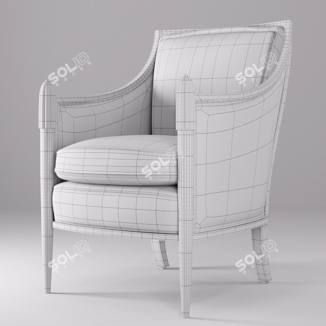 Comfy Cosmo Armchair 3D model image 4