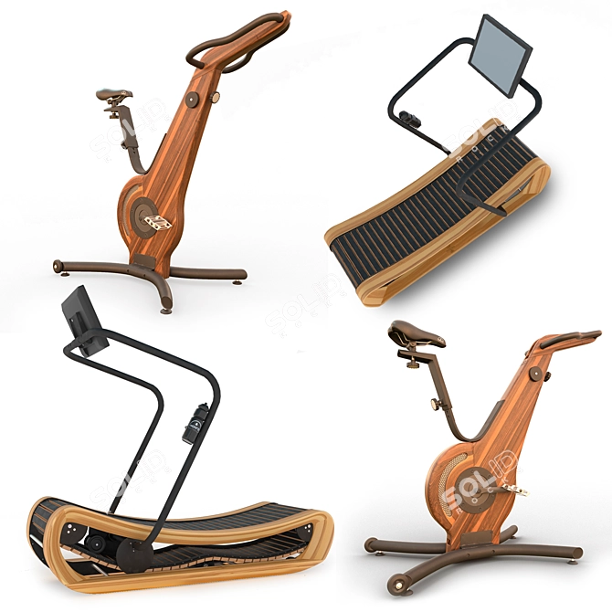 NOHrD Bike & SprintBok: Ultimate Sports Equipment 3D model image 5
