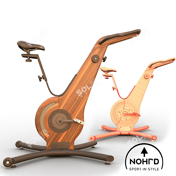 NOHrD Bike & SprintBok: Ultimate Sports Equipment 3D model image 7